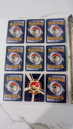 Pokemon Vintage Binder HOLOS DELTA SPECIES 1st Edition Base Set WOTC 108 cards - Image 2