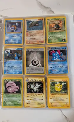 Pokemon Vintage Binder HOLOS DELTA SPECIES 1st Edition Base Set WOTC 108 cards - Image 3