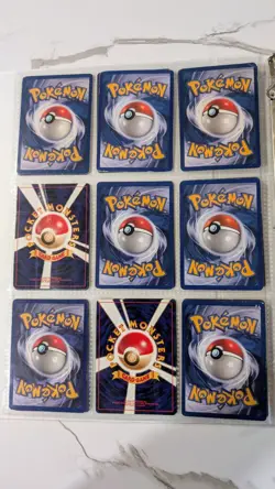Pokemon Vintage Binder HOLOS DELTA SPECIES 1st Edition Base Set WOTC 108 cards - Image 4