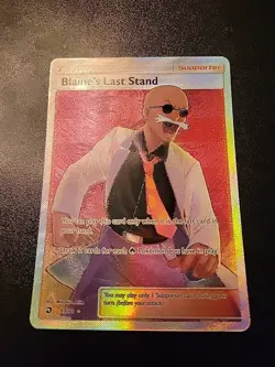 Pokemon Card - Blaine's Last Stand - Trainer 69/70 - Image 1