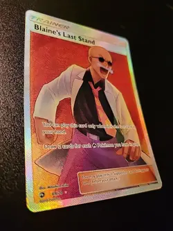 Pokemon Card - Blaine's Last Stand - Trainer 69/70 - Image 3