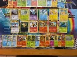 Pokemon Card Lot Full Art Alt Art Holo Fire Pikachu Charmander 52 Cards - Image 2
