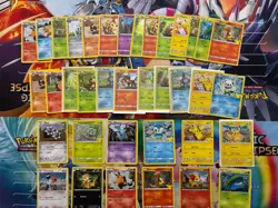 Pokemon Card Lot Full Art Alt Art Holo Fire Pikachu Charmander 52 Cards - Image 3