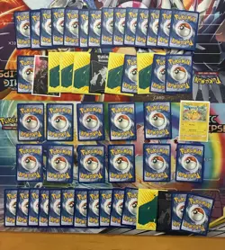 Pokemon Card Lot Full Art Alt Art Holo Fire Pikachu Charmander 52 Cards - Image 4