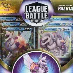 League Battle Deck Origin Forme Palkia Vstar Pokemon Trading Card Game TCG NM - Image 2