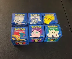 Pokemon 23K Gold Plated Cards Limited Edition FULL Set of 6 Burger King 1999 - Image 1