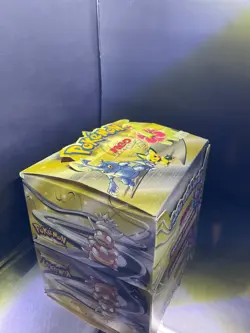 WOTC Vintage NEO GENESIS ?????? Empty Booster Box ?????? No Pokemon TCG Card - Image 4