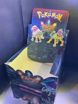 WOTC Vintage NEO REVELATION ?????? Empty Booster Box ?????? No Pokemon Cards - Image 3