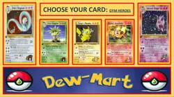 ?????? Vintage Pokemon Card Collection - 2000 Gym Heroes - WOTC - You Pick - Image 1