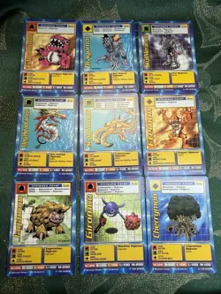 Digimon 1999 CCG Lot Of 68 Cards Bandai 1st Edition Ultimate Champion Rookie - Image 3
