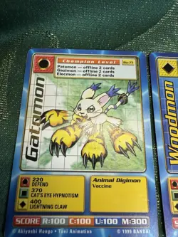 Digimon 1999 CCG Lot Of 68 Cards Bandai 1st Edition Ultimate Champion Rookie - Image 5