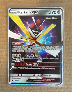 Kartana GX - Crimson Invasion 70/111 Rare Holo 2017 Pokemon Trading Card. - Image 1