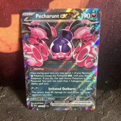 Pecharunt ex 039/064 SV: Shrouded Fable NM Pokemon Card TCG - Image 1