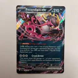 Fezandipity ex 038/064 Double Rare Pokemon TCG Card Shrouded Fable NM - Image 1