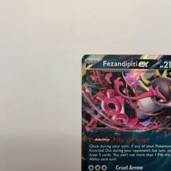 Fezandipity ex 038/064 Double Rare Pokemon TCG Card Shrouded Fable NM - Image 2