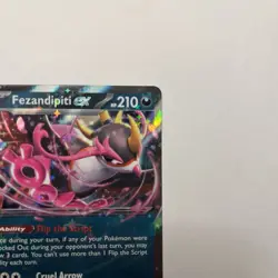 Fezandipity ex 038/064 Double Rare Pokemon TCG Card Shrouded Fable NM - Image 3