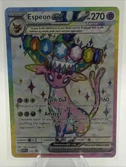 Espeon ex SVP175 Sv: Scarlet & Violet Promo Cards Holo - Image 1