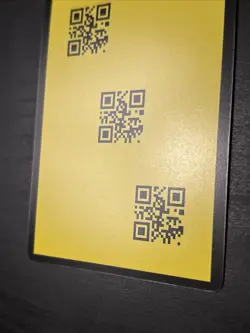 2025 Disney Lorcana Discard Error QR Code Card Whispers In the Well - Image 2