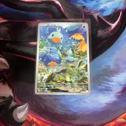 Pokemon TCG White Flare IR Ducklett Card 109/086 Scarlett & Violet English Nm - Image 1
