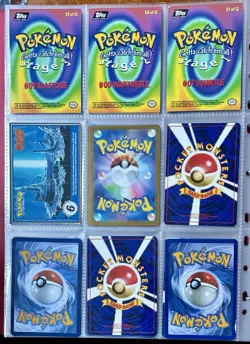 Vintage Pokemon Card Collection - No Binder Lot 5 Pages - Holo - Modern LP/NM - Image 2