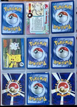 Vintage Pokemon Card Collection - No Binder Lot 5 Pages - Holo - Modern LP/NM - Image 4