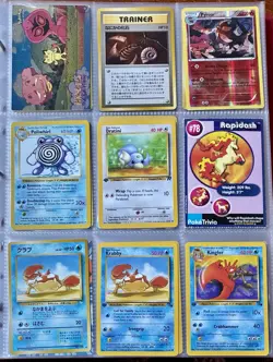 Vintage Pokemon Card Collection - No Binder Lot 5 Pages - Holo - Modern LP/NM - Image 5