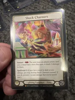 Flesh & Blood Shock Charmers Legendary Cold Foil Tales of Aria FAB - Image 1