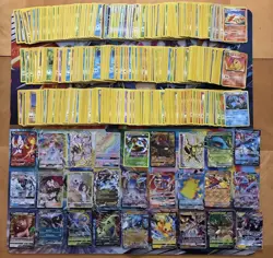 Vintage Pokemon Card Lot Holo Etc MP-Damaged Pikachu Glaceon Tyranitar Etc 905+ - Image 1