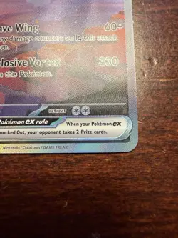 Pokemon TCG Charizard EX Scarlet & Violet 151 Card 199/165 Sir Ultra Rare - Image 4