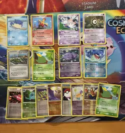 Vintage Pokemon Card Lot Reverse Holo Combusken Weezing Mr Mime - Image 1