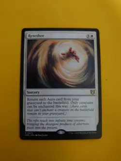 Retether. WOC rare Sorcery MTG Card. - Image 1