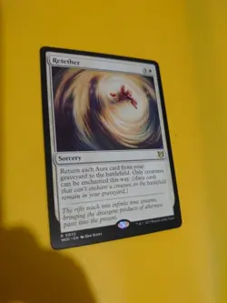Retether. WOC rare Sorcery MTG Card. - Image 3