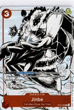 Jinbe (Gift Collection 2023) C One Piece Promotion Cards ST01-005 NM - Image 1