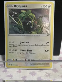 Rayquaza - SWSH029 - SWSH: Sword & Shield Promo Cards (SWSD) Holo NM - Image 1
