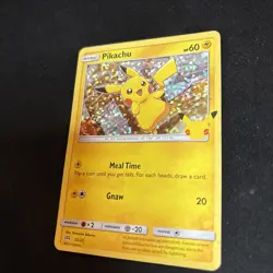 Pikachu 25/25 Holo Rare 2021 Mcdonald's Promo Pokemon Card - Image 3