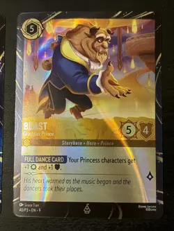 Disneyland Lorcana Exclusive Promos - set of Belle & The Beast Park Promo 2 Card - Image 3