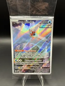 Iron Bundle 066 Pokemon Sv: Scarlet & Violet Promo Card Holo - SEALED - Image 1