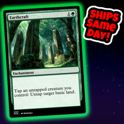 Earthcraft - Custom Art Magic: The Gathering Playtest Card - Commander - Image 1
