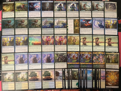 MTG - 60 CARD BANT ELF DECK - PRIMEVAL BOUNTY, RAMPAGING BALOTHS, LLANOWAR ELVES - Image 1