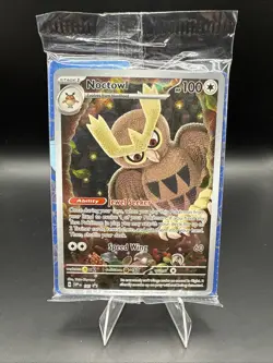 Noctowl 141 Sv: Scarlet & Violet Promo Cards Holo Sealed - Image 1