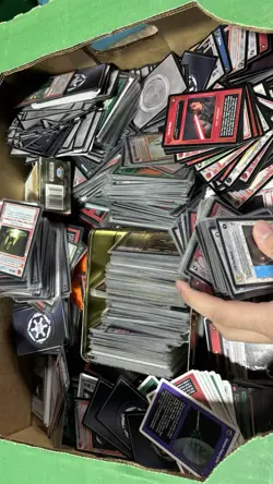 Star Wars CCG Complete Trading Card Lot Storage Find - Image 3
