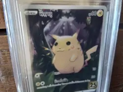 Pokemon vmax thai secret graded art ar sr thai pikachu 001/028 gx ex Card b15 - Image 2