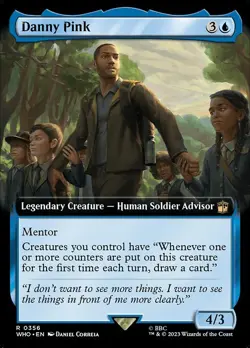 MTG DANNY PINK 356 FOIL EXC - - WHO - MAGIC - Image 1