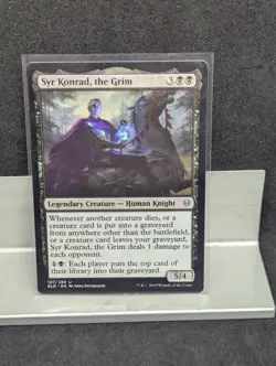 Syr Konrad, the Grim X1 LP Throne of Eldraine MTG - Image 1