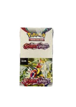 Pokemon TCG Scarlet & Violet Base Set Half Booster Box 18 Packs Sealed New UK - Image 1