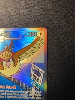 [Evo Line] Pidgeot ex 225/197 Pokemon TCG SV03: Obsidian Flames SIR Holo - Image 4