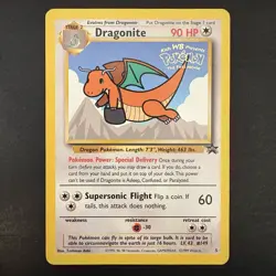 Pokemon Vintage Black Star Promo Dragonite #5 Kid’s WB Rare WotC 2000 - Image 1