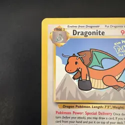 Pokemon Vintage Black Star Promo Dragonite #5 Kid’s WB Rare WotC 2000 - Image 2