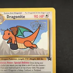 Pokemon Vintage Black Star Promo Dragonite #5 Kid’s WB Rare WotC 2000 - Image 3