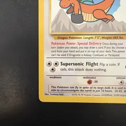 Pokemon Vintage Black Star Promo Dragonite #5 Kid’s WB Rare WotC 2000 - Image 5